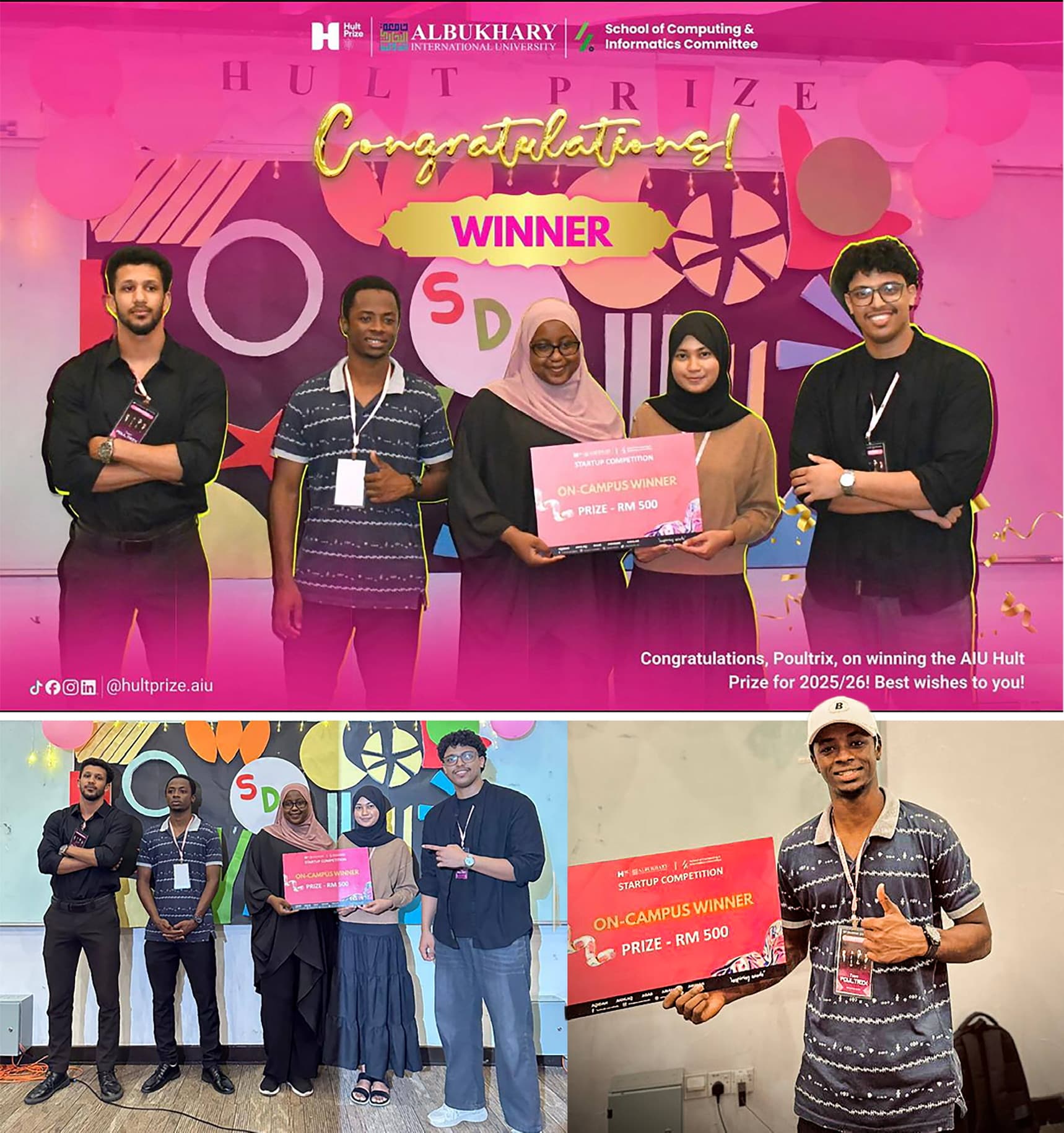 Winning the HULT Prize AIU 2025 with TechNexus