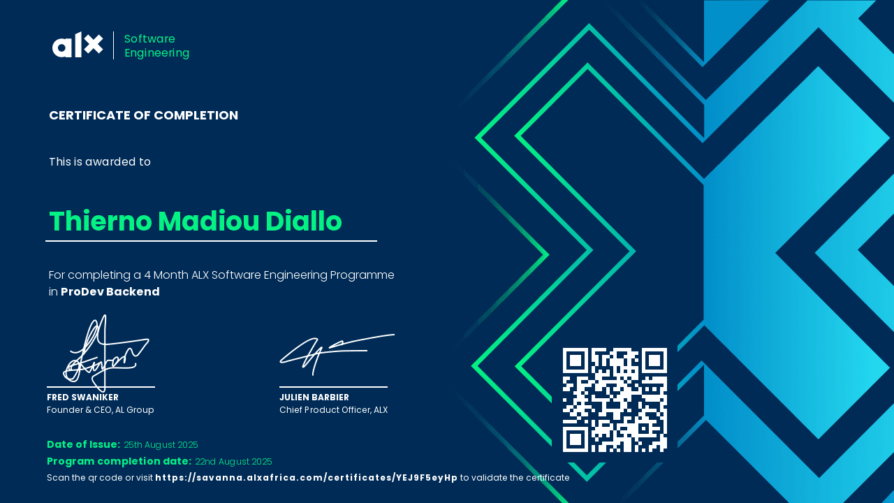 Prodev Back-End Developer
